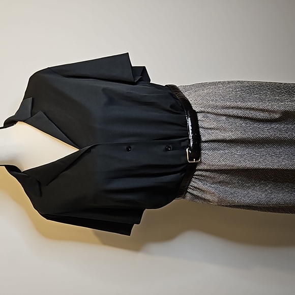 Martha Manning Vintage 2pc Dress & Jacket Matching Set Size 1X #W-671 - Picture 5 of 15